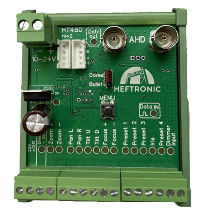 HT 480-1 – Print om 1x een dome over coax te bedienen 480